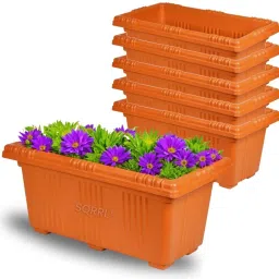 Window Planters Pots for Home & Garden Plant Container Set-image-58