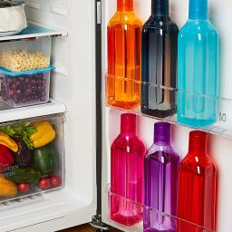 vm bond Plastic Water Bottles Rectangular Pattern 1000 ml Bottle image 2