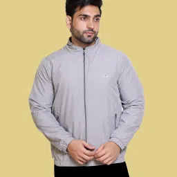 AZF Men's Casual Windcheater Solid Men Wind Cheater-image-32