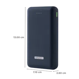 urbn 20000 mAh 22.5W Fast Charging Power Bank (1 Type A Port, 1 Type C Port, 12 Layer Circuit Protection, Blue) image 2