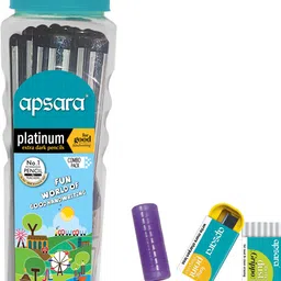 apsara Platinum Pencils 50 Pcs Jar Pencil-picture-6