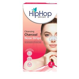 HipHop Skincare Women Cleansing Charcoal Nose Strips for Black Heads - 3 Strips-image-35