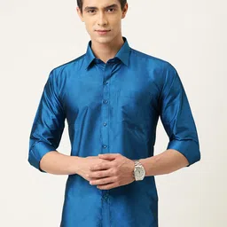 THANGAMAGAN Men Standard Ethnic Shirt-picture-45