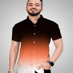 Bought First Premium Regular Fit Faded Spread Collar Casual Shirt-image-63
