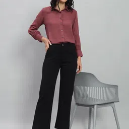 RACHNA Standard Fit Spread Collar Cuffed Sleeves Casual Shirt-picture-46