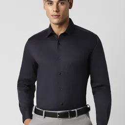 Van Heusen Men Micro Ditsy Printed Cotton Formal Shirt-picture-11