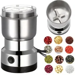 Electric Mixer Grinder 150 Watt Machine Coffee Beans Spices Coffee Mixer Juicer Jar-picture-28