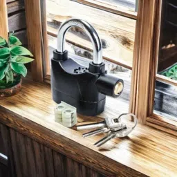 High Quality Alarm Lock Padlock Anti-Theft Security System Door Safety Lock Door & Window Door Window Alarm-27
