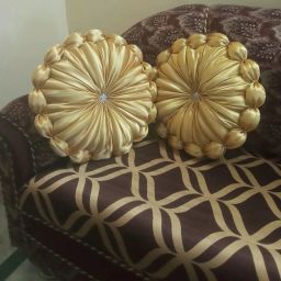 Classic Look Microfibre Solid Cushion Pack of 2-image-17