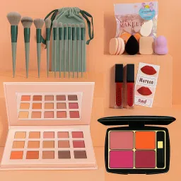 All-in-One Makeup it for girls & women. Eyeshadow blusher makeup brush-29