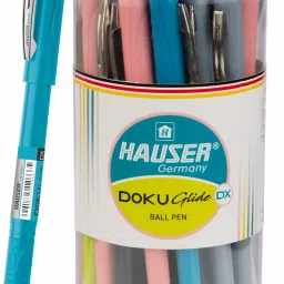 Doku Glide 0.7 mm Ball Pen Jar | Sturdy & Refillable | Smudge Free Writing Ball Pen-15