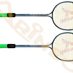 BADMINTON1589 Multicolor Strung Badminton Racquet-image-93