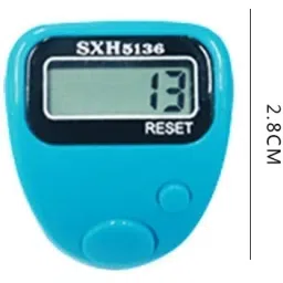 face me 5 Digit Digital Counter LCD For Pray Tool Finger Ramadan Hand Finger Digital Tally Counter image 4