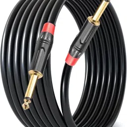 Guitar Cable 1/4 inch to 1/4 inch Stereo Jack Audio Path Cord Cable For Mixer Straight TRS Patch Cable-28