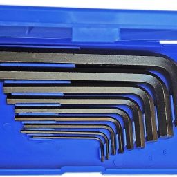 new 9Pc L-Shape Hex Allen tool Key Repair Tools Wrench use both side Allen Key Set-image-21