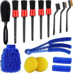 5 Cleaning Brush, 1 hand socks,2 Towels,1 Ac Brush, 2 Wax Applicator Pads,1 vent Combo-27