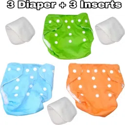 Premium Reusable Cloth Diapers Combo for Babies – 3-image-2