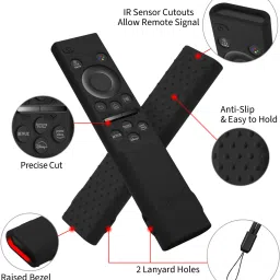 oboe Front & Back Case for Samsung Smart Tv Remote BN59-01311 Samsung QLED TV Remote Open Key Cover with Loop image 2