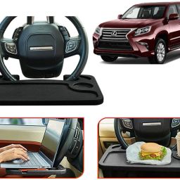 TB173-Multifunctional Car Laptop Food Steering Wheel Tray Drink Holder Desk Cup Holder Tray Table-image-35