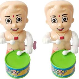 Cute Drummer Toy with Drumming and Dancing Action for Kids Baby Rattle Toys-image-7