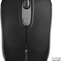 ZEBRONICS Dash Pro Wireless Ambidextrous Optical Mouse Wireless Mouse, 1600 DPI, 3-Level DPI, Lightweight, Power Saving-10