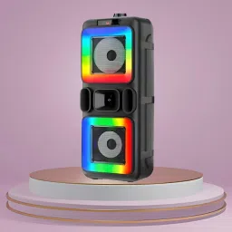 Clairbell Bluetooth Party Speaker With Karaoke Mic & RGB Lights Immersive Stereo SoundH238 40 W Bluetooth Party Speaker-image-53