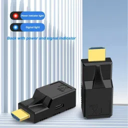OG X NEXSA HDMI Extender Over Cat5e/Cat6 to RJ45 Adapter Lan Adapter image 2