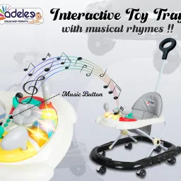 Musical Activity Walker With Parent Rod-image-40