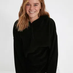 Trendyol Hooded Long Sleeves Sweatshirt-image-16