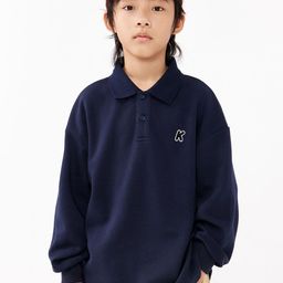 LULU & SKY Cotton Shirt Style Top-image-11