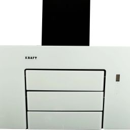 WIND (WHITE)900MM WALL MOUNTED GAS SENSOR CHIMNEY Wall Mounted White 1440 CMH Chimney-3