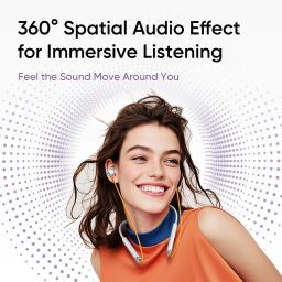 realme Buds Wireless 5 with 50dB ANC, 360 degree Spatial Audio, IP55 and 38hrs Playback Bluetooth Headset image 5