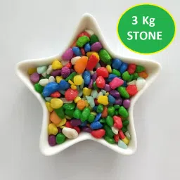 3kg Multi Colored Asymmetrical Marbles/Pebbles/Stones Painted Asymmetrical Marble Stone-image-3