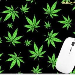 Cbuddy Weed Leaf Non Slip Base Mousepad-image-80