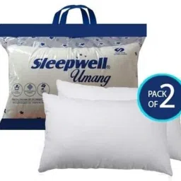 Microfibre Solid Sleeping Pillow Pack of 1-image-49