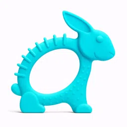 Teether For 6 to 12 Months Baby For Soothe Gums| Non-Toxic,BPA Free, Smooth Baby Teether-image-6