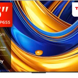 P655 139 cm (55 inch) Ultra HD (4K) LED Smart Google TV with T-Screen, Dynamic Colour Enhancement and Dolby Audio 24W-19