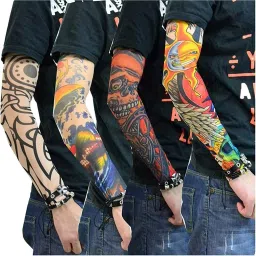 Nylon Arm Sleeve For Men With Tattoo-image-17