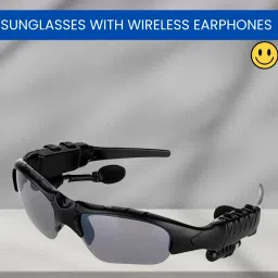 Frony Bluetooth Sunglasses With Wireless Earphones Attached & Stereo Sound FeatureE216-image-92