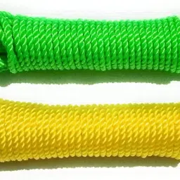 Nylon Rope/Cloth Hanging Thin Rope for Indoor and Outdoor Purpose - Set of 2 Multicolor-16