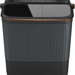 7.5 kg Semi Automatic Top Load Black, Orange-11