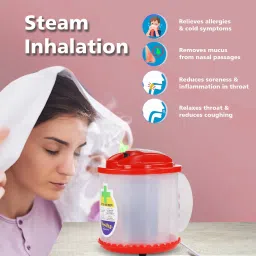 ULTIMATE Plus 4 Way Action Vaporizer, Steam Inhaler, Relief from Cold and Cough Vaporizer image 2
