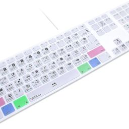 Saco Hot Key Function Shortcut Silicone Keyboard Cover Skin Davinci Resolve Laptop Keyboard Skin-11
