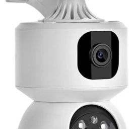 favone dual camera 3mp Full hd WiFi ptz Bulb Camera with Smart Human Motion Tracking Security Camera-23