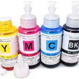 tequo L300, L385, L455, L555 Black + Tri Color Combo Pack Ink Bottle-16
