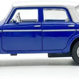 Queen 70 Fiat padmini toy car for kids Pull back Size 13cm Door openable-40
