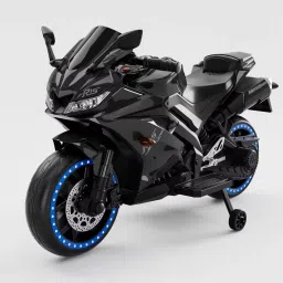 R15 Rechargeable 12V Battery Operated Ride On Bike for Kids, 1 to 7 Years Bike Battery Operated Ride On-image-4