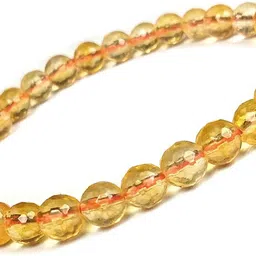 reiki crystal products Stone, Citrine + Golden Beads, Crystal Bracelet-picture-21