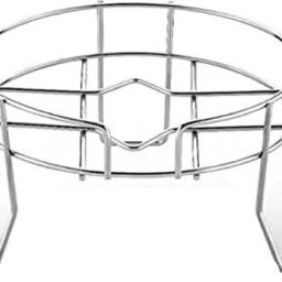 Matka Kitchen Rack High Quality Stainless Steel 3 Legs Groove Pot/Plant/ Matka Stand/Rack Steel-image-75