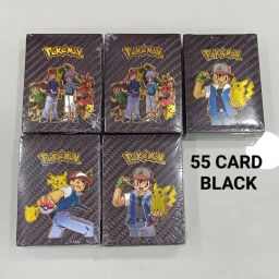 card for kids , 55 PCS Gold Foil Card of pokemon ,-image-40